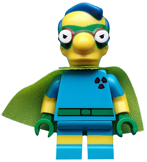 Lego Simpsons Minifigures Series 2 Fallout Boy 100% Complete