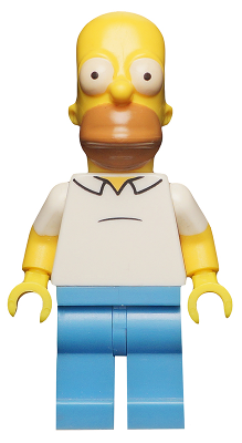 Lego Simpsons Minifigures Series 1 Homer Simpson 100% Complete