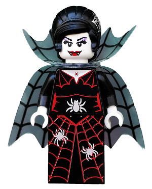 Lego Minifigures Series 14 Halloween Spider Lady 100% Complete