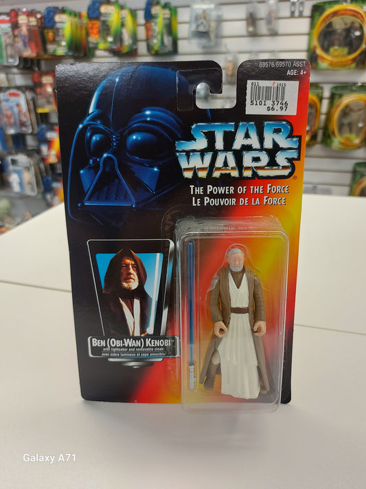Star Wars Power of the Force Obi Wan Kenobi MOC Canadian
