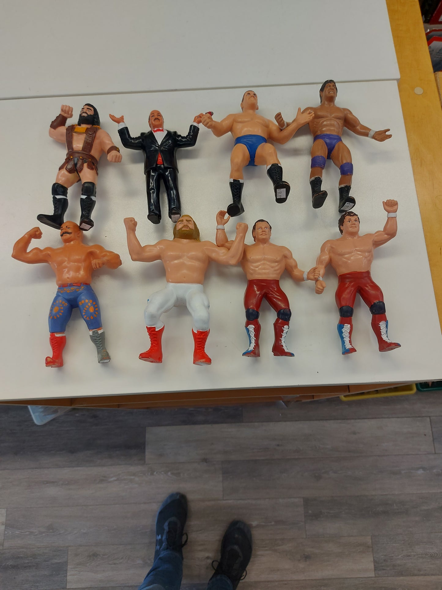 WWF LJN Lot British Bulldogs Iron Sheik etc.