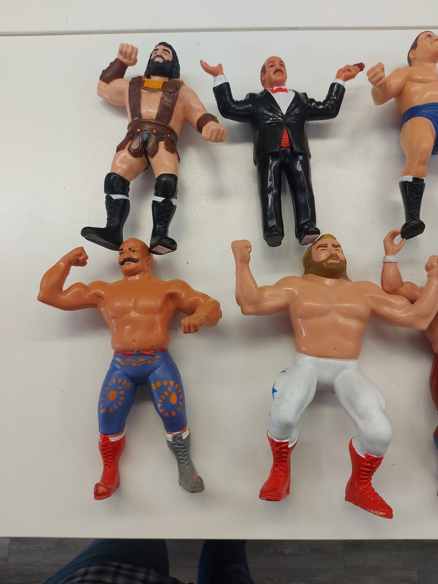 WWF LJN Lot British Bulldogs Iron Sheik etc.