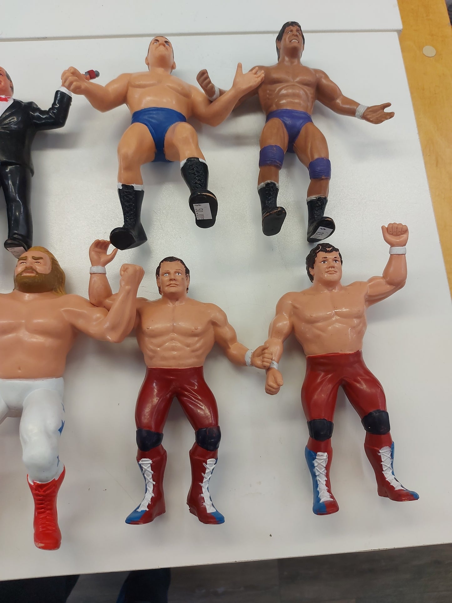 WWF LJN Lot British Bulldogs Iron Sheik etc.