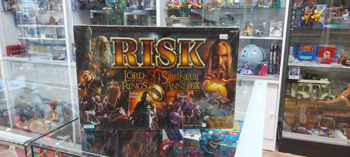 Lord of the Rings Risk - Trilogy Edition Factory Sealed