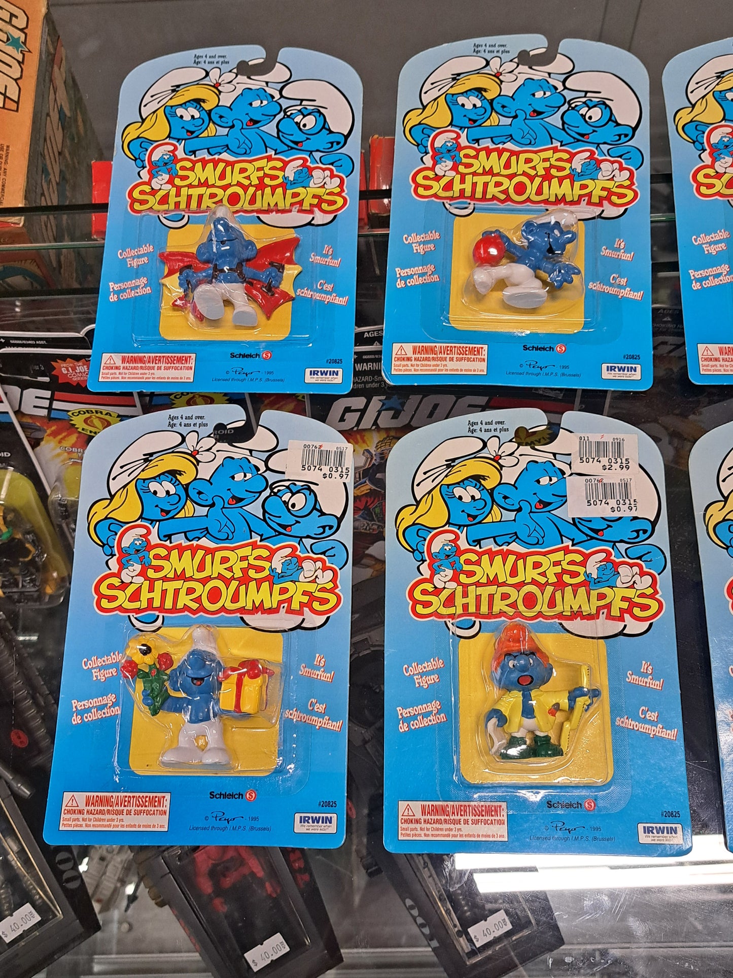 Smurfs Collection 8 Figures Unopened