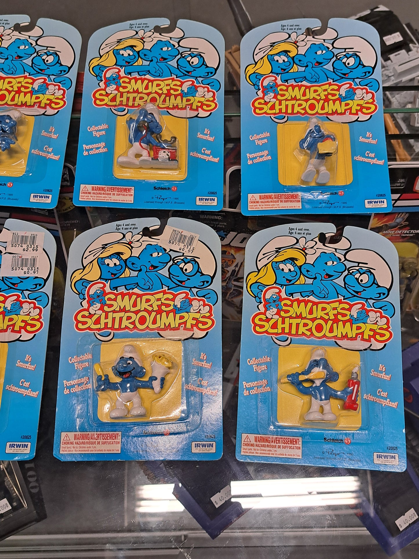 Smurfs Collection 8 Figures Unopened