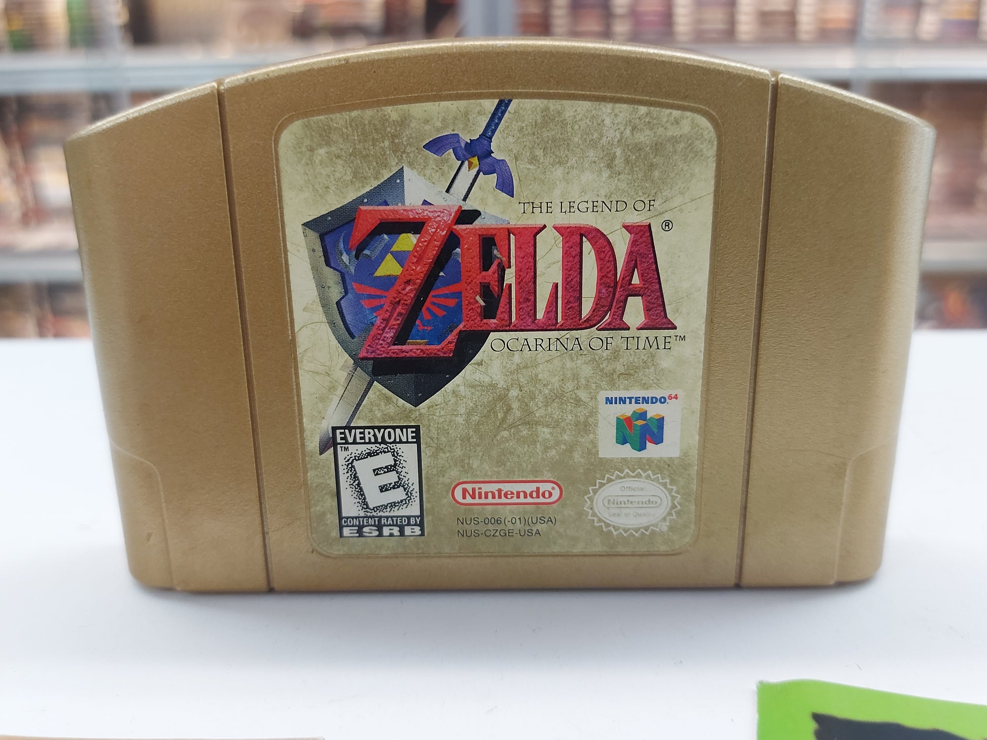 Zelda Ocarina of Time N64 CIB