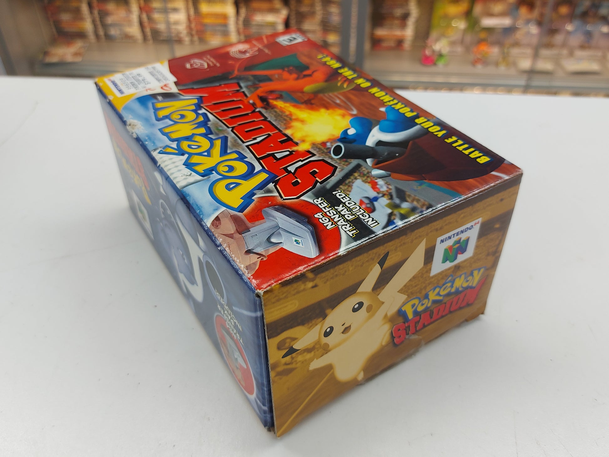 Pokemon Stadium CIB w/ Transfer Pak Nintendo 64 N64 Complete in Box