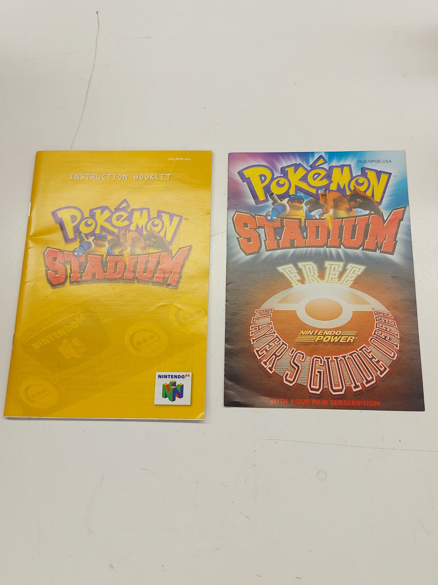 Pokemon Stadium CIB w/ Transfer Pak Nintendo 64 N64 Complete in Box