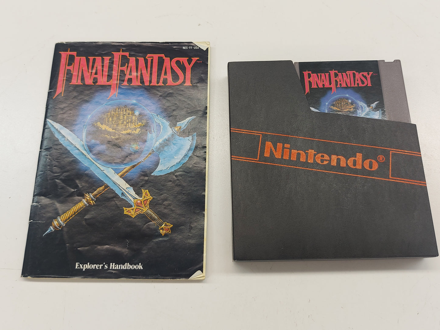 Final Fantasy NES CIB Complete in Box Nintendo