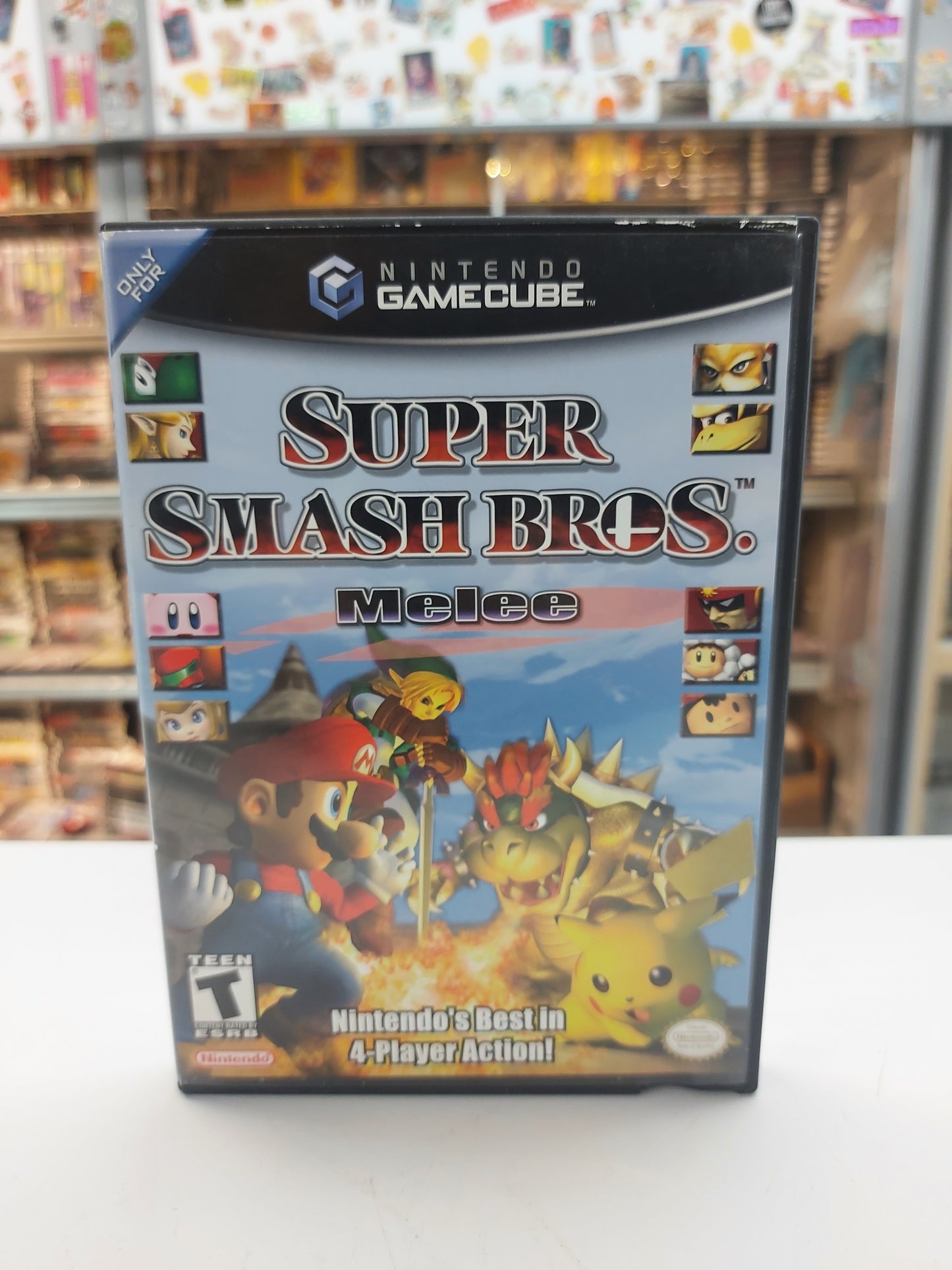 Super Smash Bros. Melee Nintendo Gamecube CIB Complete in Box