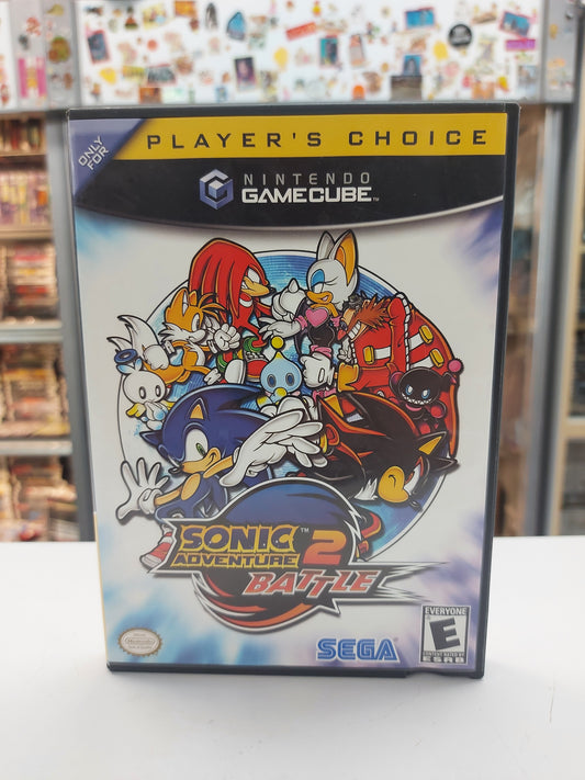 Sonic Adventure Battle 2 Player's Choice Nintendo Gamecube Complete in Box CIB