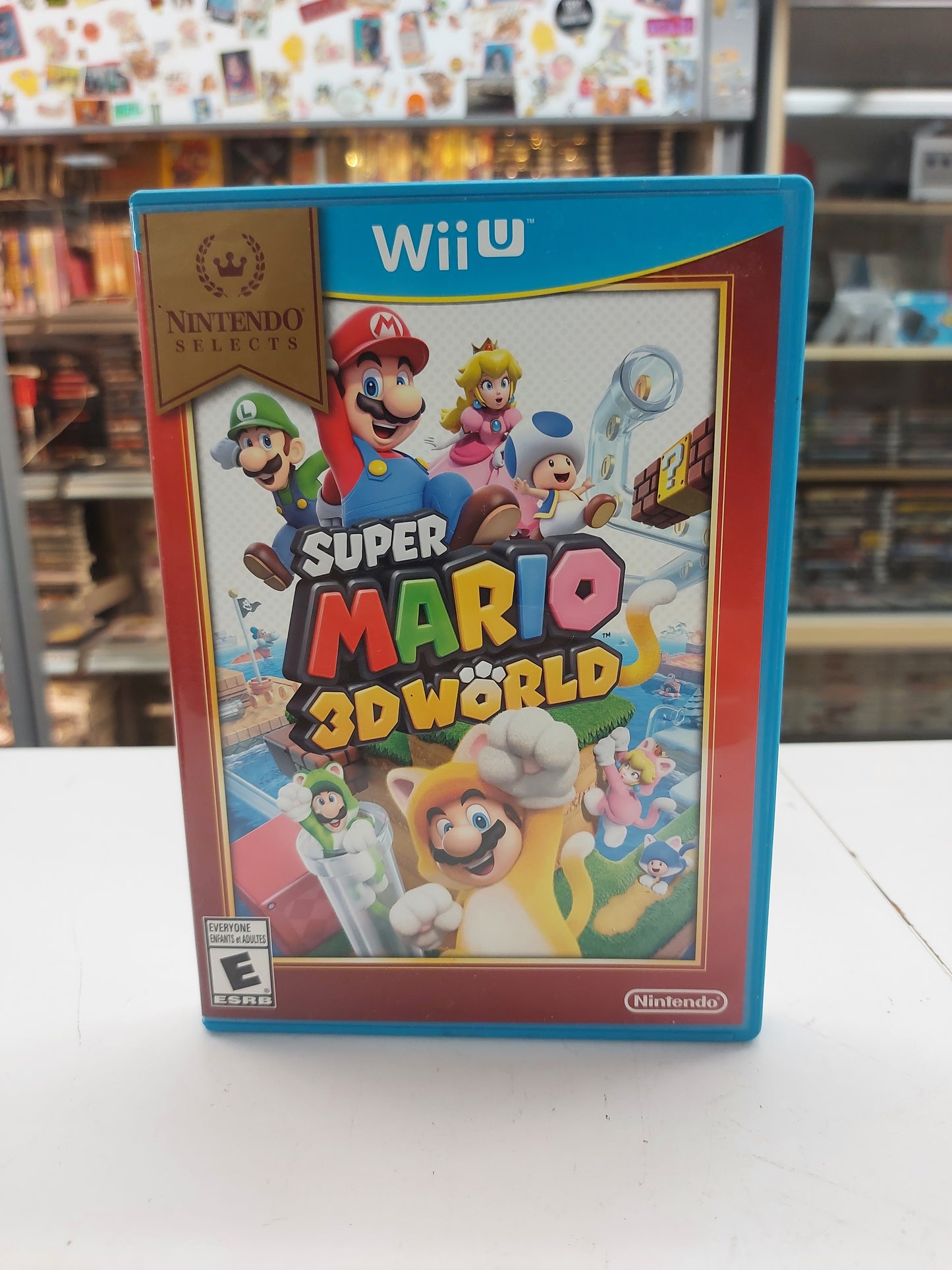 Super Mario 3D World Nintendo Selects WiiU CIB Complete