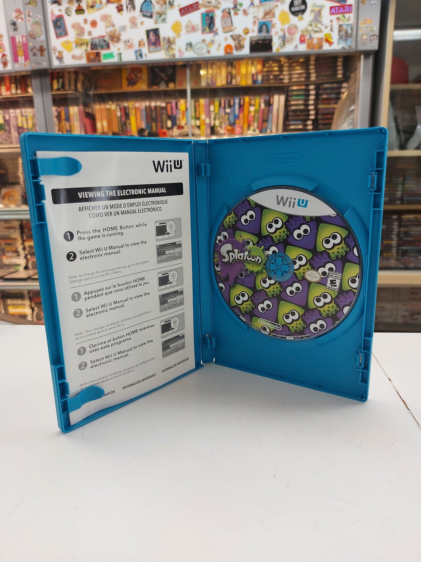 Splatoon Nintendo WiiU CIB Complete