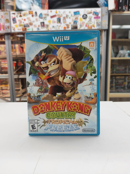 Donkey Kong Country Tropical Freeze Nintendo WiiU CIB